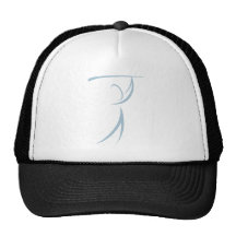 Icône de golfeur casquettes de camionneur