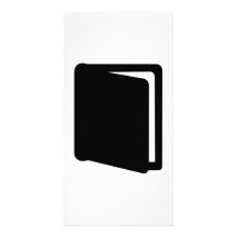 Icône de livre cartes de vœux avec photo