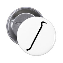 icône noire de pince-monseigneur badges publicitaires