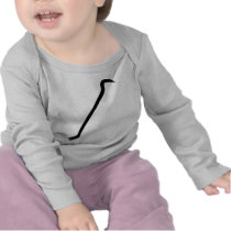 icône noire de pince-monseigneur t-shirts