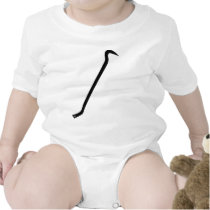 icône noire de pince-monseigneur t-shirts