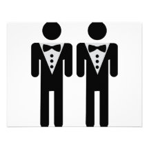 icône nuptiale homosexuelle de couples faire-parts
