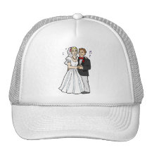 Idées 15 de réception de mariage casquettes de camionneur
