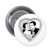 Idées 50 de réception de mariage badge avec épingle