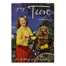Idées de l'adolescence gaies cartes postales
