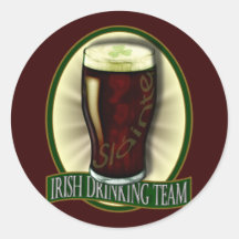 Iers Drinkd Team Sticker
