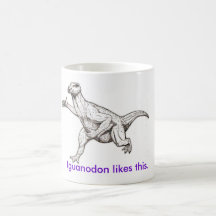Iguanodon aime ceci tasses