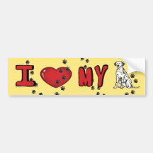 Iheartmydalmation Adhésif Pour Voiture