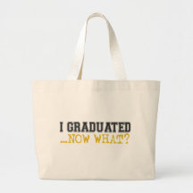 Ik behaalde, nu wat een diploma? canvas tassen