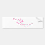 Ik ben Bezet (Roze) Bumperstickers