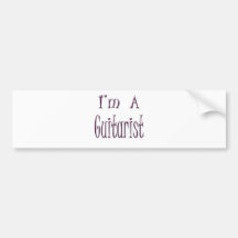 Ik ben een Gitarist Bumperstickers