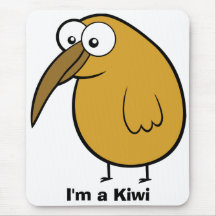 Ik ben een Kiwi Muis Matten