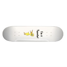 Ik ben een Skateboard van de Tweeter