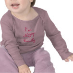 Ik ben niet (de naam van het Tussenvoegsel van twe Tshirts