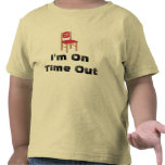 Ik ben op tijd uit t-shirt