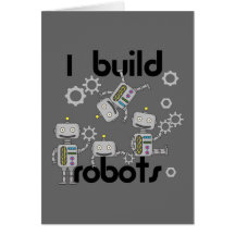 Ik bouw Robots Wenskaarten