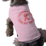 Ik draag Roze voor Mijn Vriend Honden Pakje