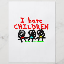 Ik haat kinderen! folders