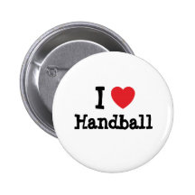 Ik houd gepersonaliseerde het hart van douane van  speldbuttons