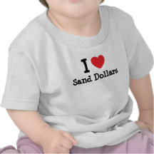 Ik houd gepersonaliseerde het hart van douane van  tshirt