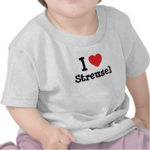 Ik houd het hart van T-shirt van de Streusel