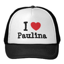 Ik houd het hart van T-shirt van Paulina Trucker Pet