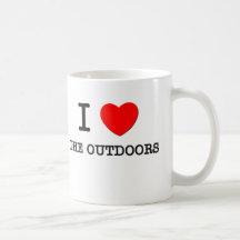 Ik houd in openlucht van koffie mokken