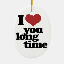 Ik houd oud van u ornament
