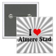 Ik houd van Almere Stad, Nederland Speldje