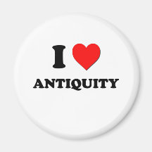 Ik houd van Antiquiteit Magneet