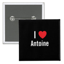 Ik houd van Antoine Speld Buttons