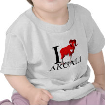 Ik houd van Baby Argali T Shirts