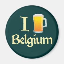 Ik houd van België Koelkast Magneten
