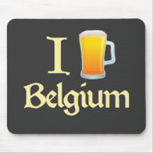 Ik houd van België Muis Matten