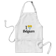 Ik houd van België Schort