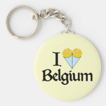 Ik houd van België Sleutel Hanger