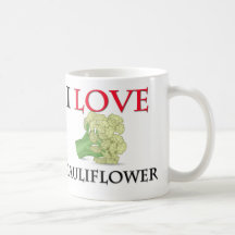 Ik houd van Bloemkool Koffie Beker