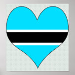 Ik houd van Botswana Posters