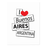 Ik houd van Buenos aires Wenskaarten