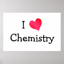 Ik houd van Chemie Poster