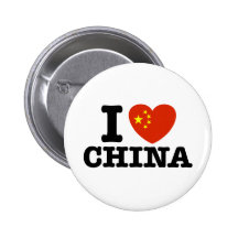Ik houd van China Speldje