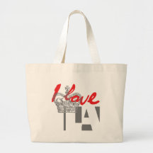 IK HOUD VAN DE ZAK VAN LA CANVAS TAS