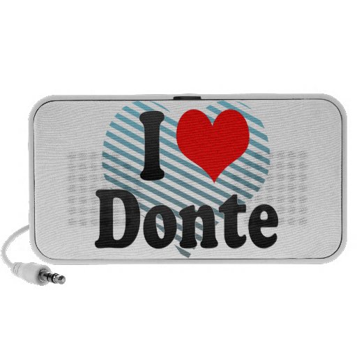 Ik houd van Donte iPod Speaker