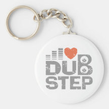 Ik houd van Dubstep Sleutelhanger