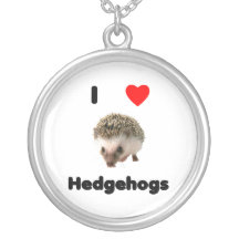 Ik houd van egels persoonlijke sieraden