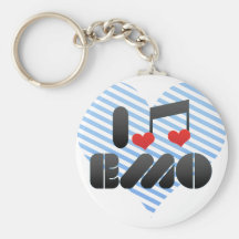 Ik houd van Emo Sleutelhangers