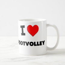 Ik houd van Footvolley Mok