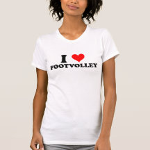 Ik houd van Footvolley Tshirt