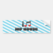 Ik houd van het Huis van de Heup Bumpersticker