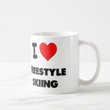 Ik houd van het Ski?en van het Vrije slag Mokken
